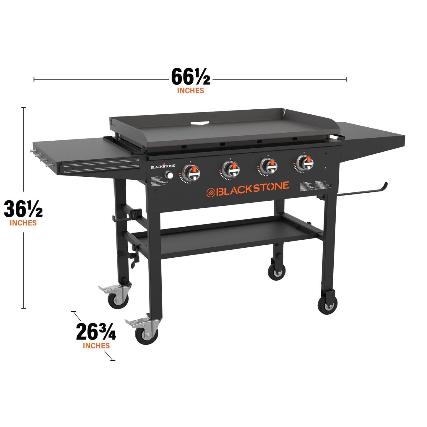 🔥 Blackstone 36" 4-Burner Outdoor Griddle Cooking Station w/ Hard Cover – Perfect for BBQ & Backyard Feasts
