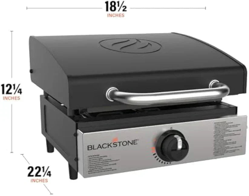 🔥 Grill Anywhere, Eat Everywhere – Blackstone 17" Outdoor Griddle Amber Dine