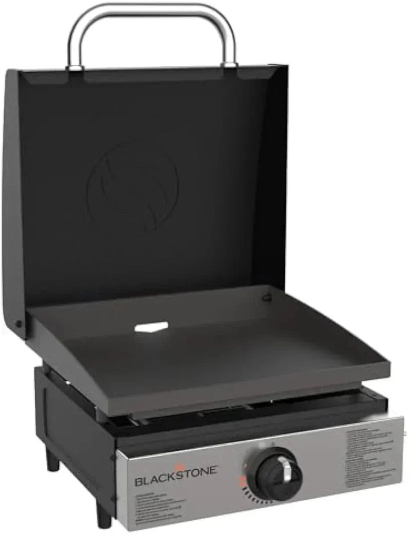 🔥 Grill Anywhere, Eat Everywhere – Blackstone 17" Outdoor Griddle Amber Dine